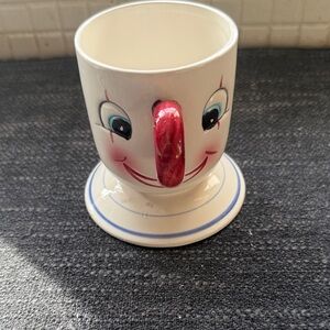 VTG Collectors rare Whimsical Face Mug made in Japan